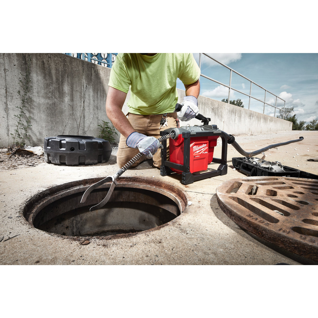 M18 FCSSM Mașină modulară compactă de desfundat canalizări M18 FUEL™ Milwaukee