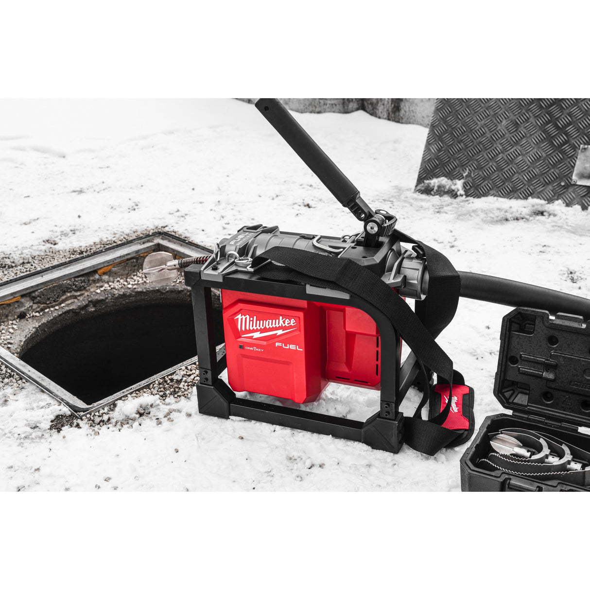M18 FCSSM Mașină modulară compactă de desfundat canalizări M18 FUEL™ Milwaukee