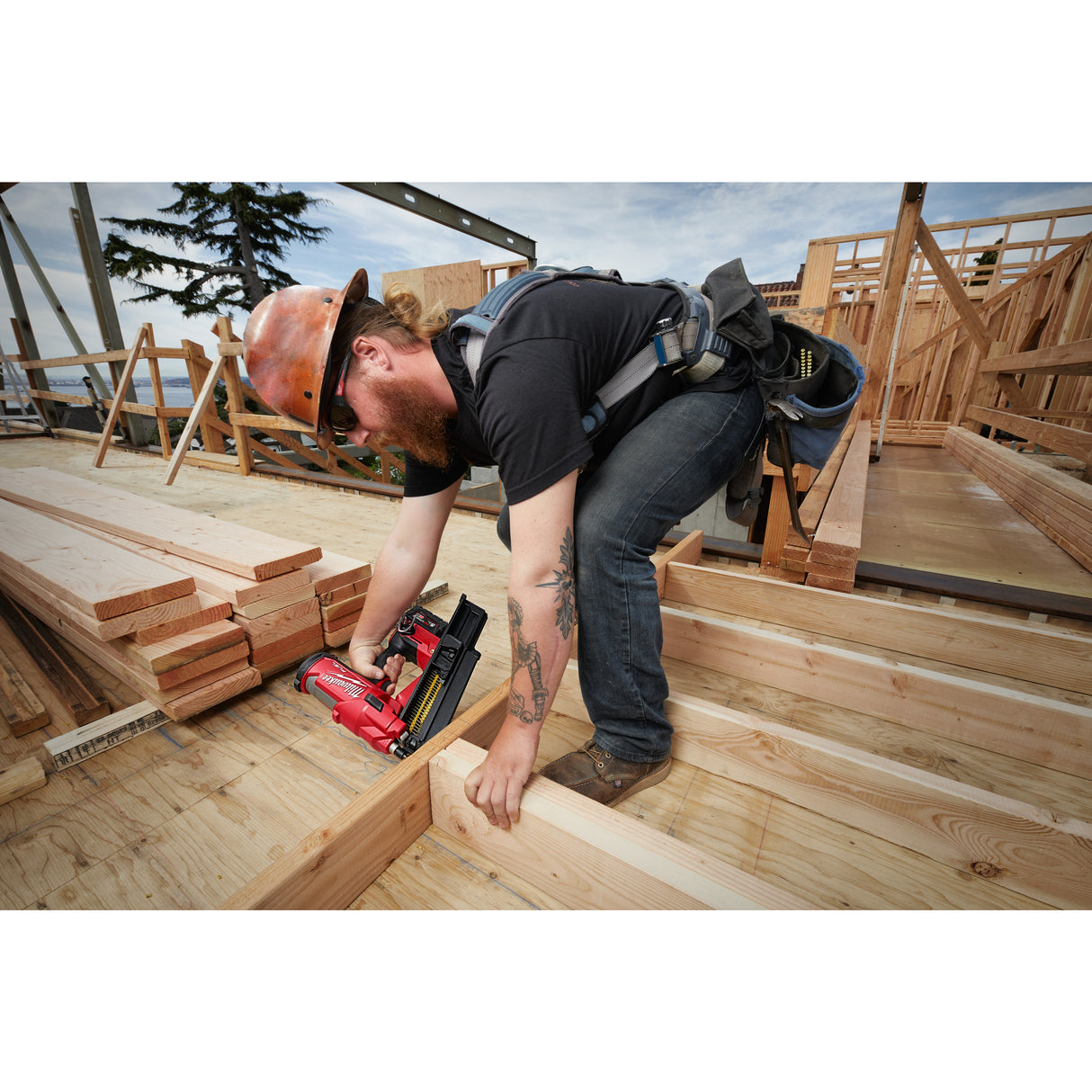 Milwaukee M18ffn21-0c pistol pentru cuie   4933478993