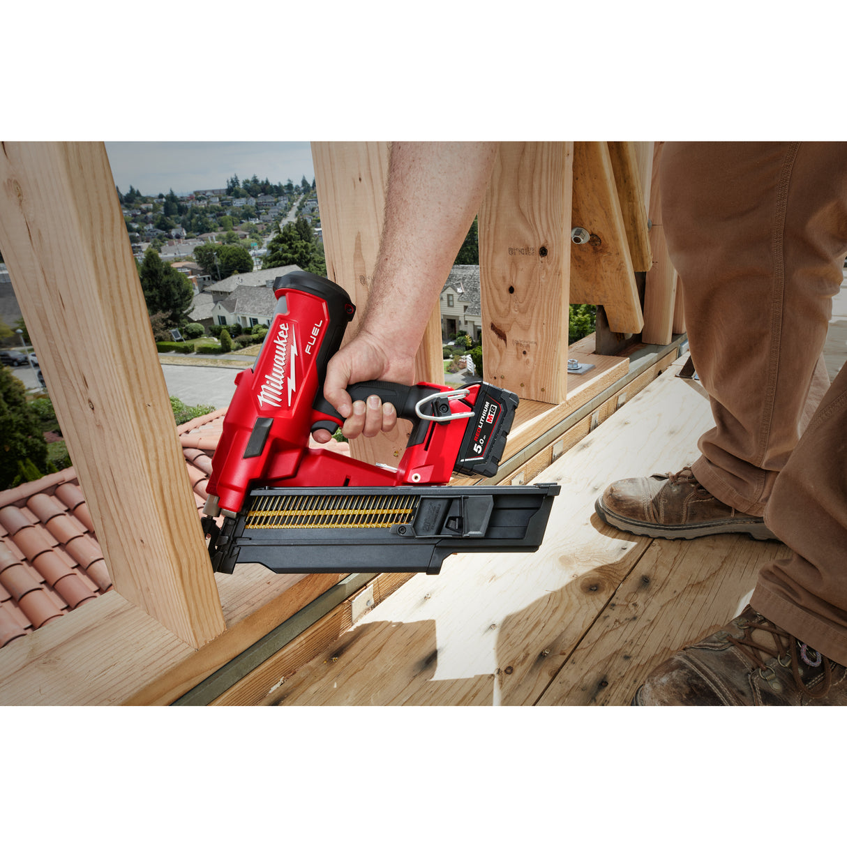 Milwaukee M18ffn21-0c pistol pentru cuie   4933478993