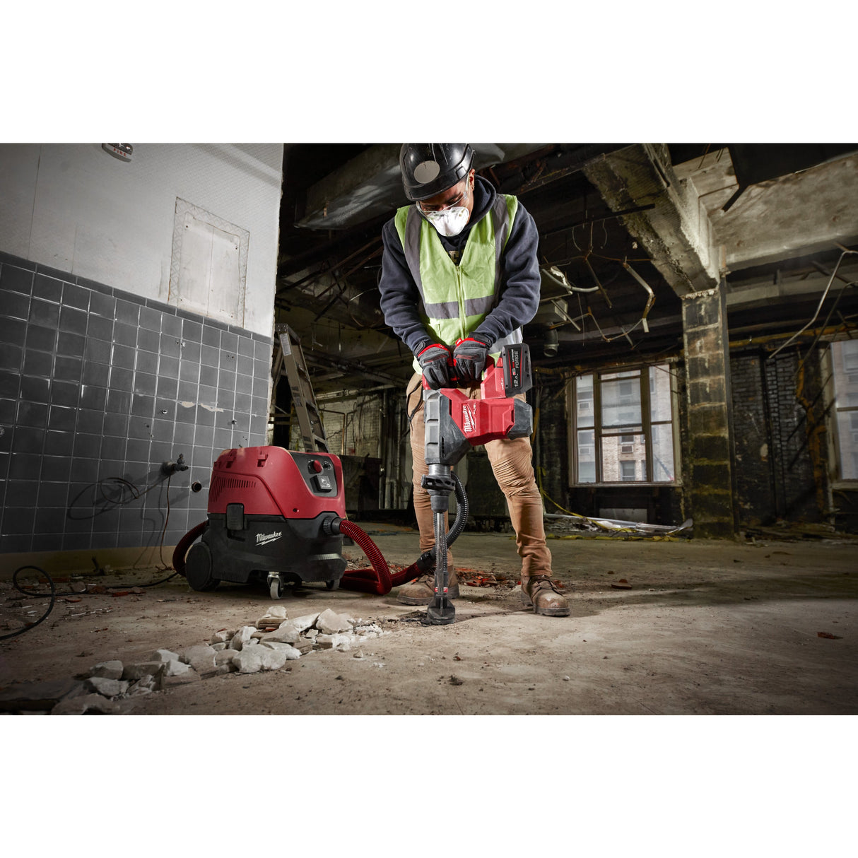 M18 FHM Ciocan rotopercutor SDS-Max, clasa 8 kg M18 FUEL™ ONE-KEY™ Milwaukee