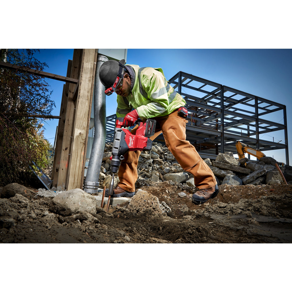 M18 FHM Ciocan rotopercutor SDS-Max, clasa 8 kg M18 FUEL™ ONE-KEY™ Milwaukee