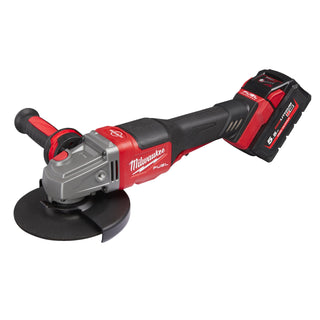 M18 FHSAG125XPDB Polizor unghiular de înaltă performanță, de 125 mm, cu frânare, cu comutator tip clapetă, M18 FUEL™ Milwaukee