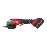 Milwaukee 4933493418 M18 FHSAG125XPDB2-802X Polizor unghiular de înaltă performanță cu frânare rapidă și comutator tip clapetă M18 FUEL™ 125 mm