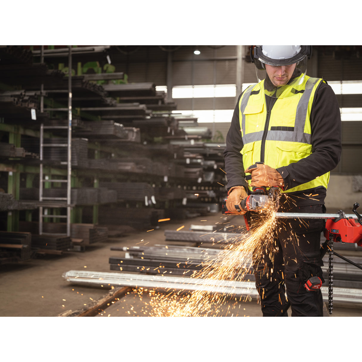 Milwaukee 4933493420 M18 FHSAGO125VXPDB2-802X Polizor unghiular de înaltă performanță, 125 mm cu frânare, viteză variabilă și one-key™ M18 FUEL™