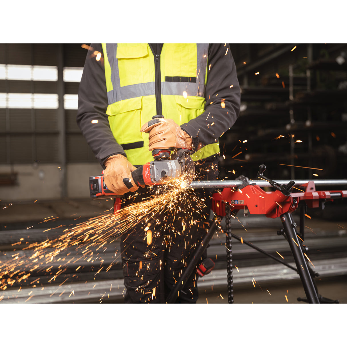 Milwaukee 4933493420 M18 FHSAGO125VXPDB2-802X Polizor unghiular de înaltă performanță, 125 mm cu frânare, viteză variabilă și one-key™ M18 FUEL™