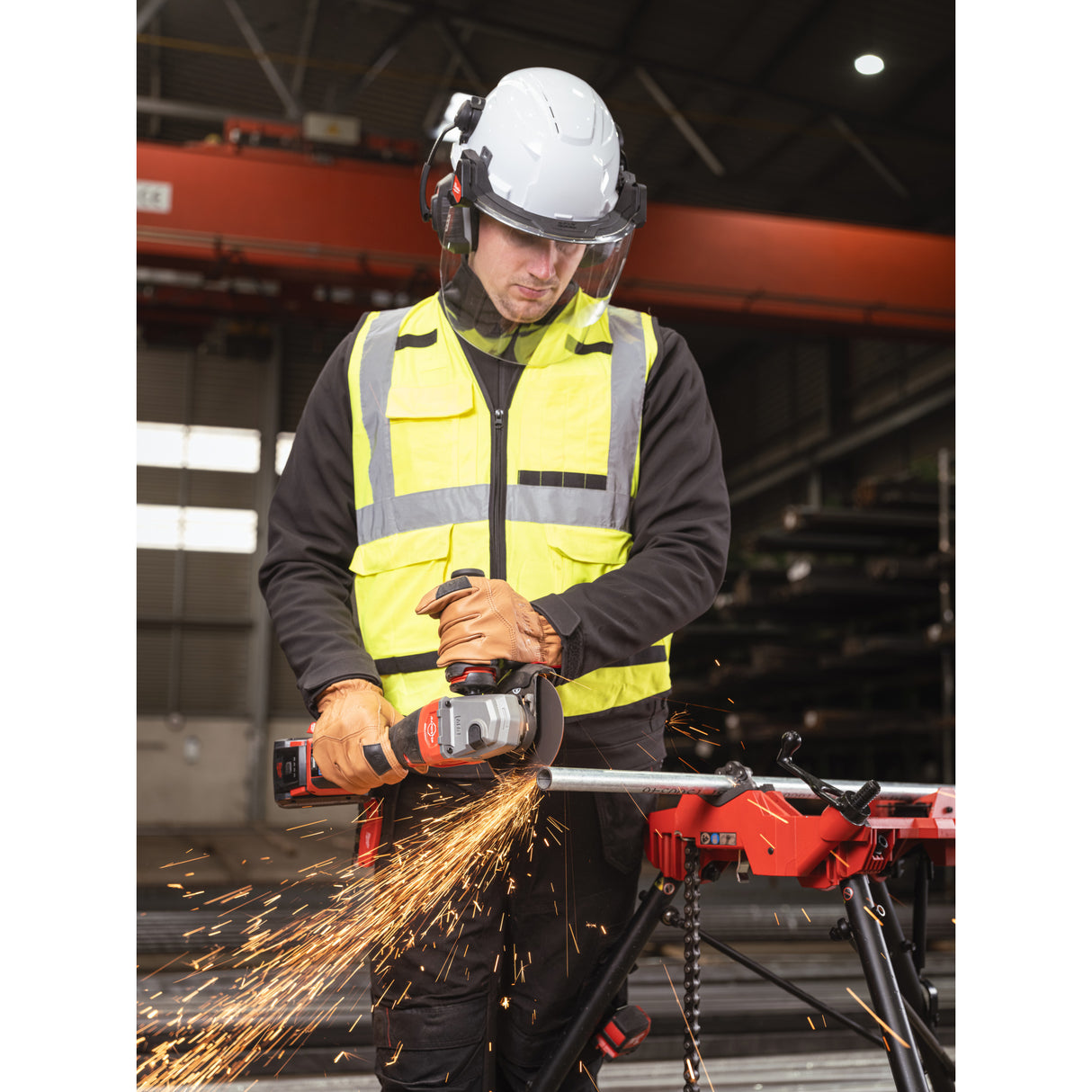 Milwaukee 4933493420 M18 FHSAGO125VXPDB2-802X Polizor unghiular de înaltă performanță, 125 mm cu frânare, viteză variabilă și one-key™ M18 FUEL™