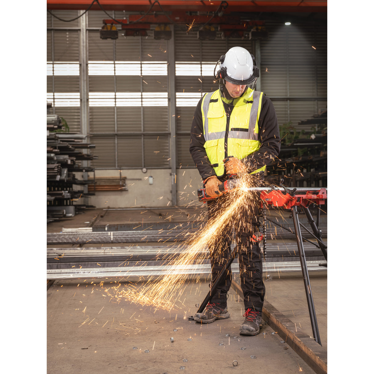 Milwaukee 4933493420 M18 FHSAGO125VXPDB2-802X Polizor unghiular de înaltă performanță, 125 mm cu frânare, viteză variabilă și one-key™ M18 FUEL™