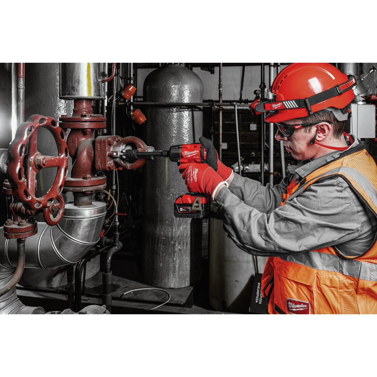 M18 FMTIW2F12 Cheie de impact ½″ M18 FUEL™, cuplu mediu și inel de fixare Milwaukee