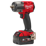M18 FMTIW2P12 Cheie de impact ½″ M18 FUEL™, cuplu mediu și pin de blocare Milwaukee