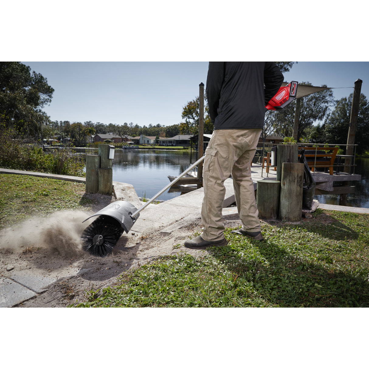 Milwaukee M18foph-bba atașament perie cu țepi   4932479985
