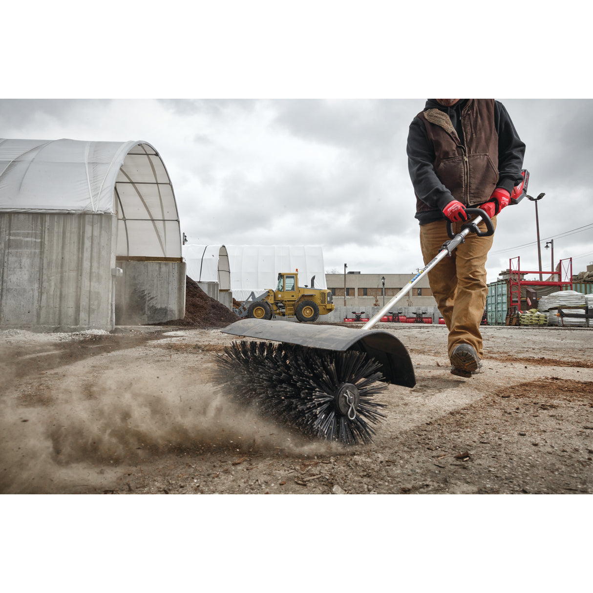 Milwaukee M18foph-bba atașament perie cu țepi   4932479985