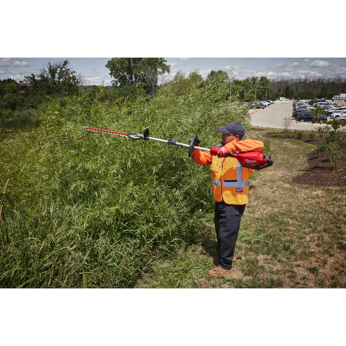 Milwaukee M18foph-shta accesoriu scurt pentru tuns gard viu 4932492666