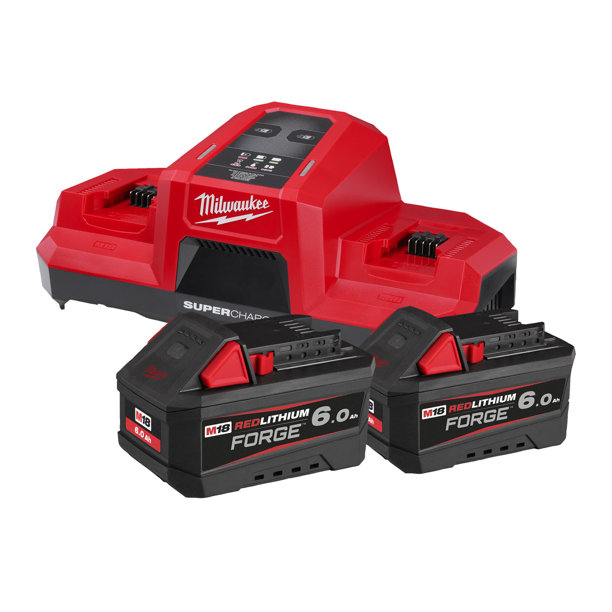 Milwaukee M18 FORGEnrg-602 set acumulatori și încărcător M18™ FORGE 4933498549