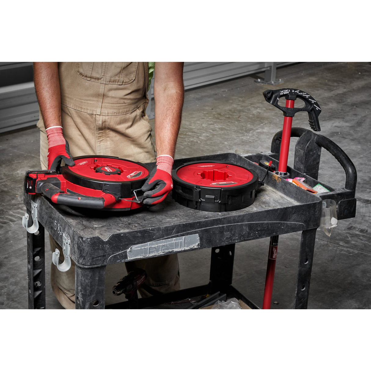 Set M18 FPFT Dispozitiv trăgător cabluri electrice M18 FUEL™ Milwaukee