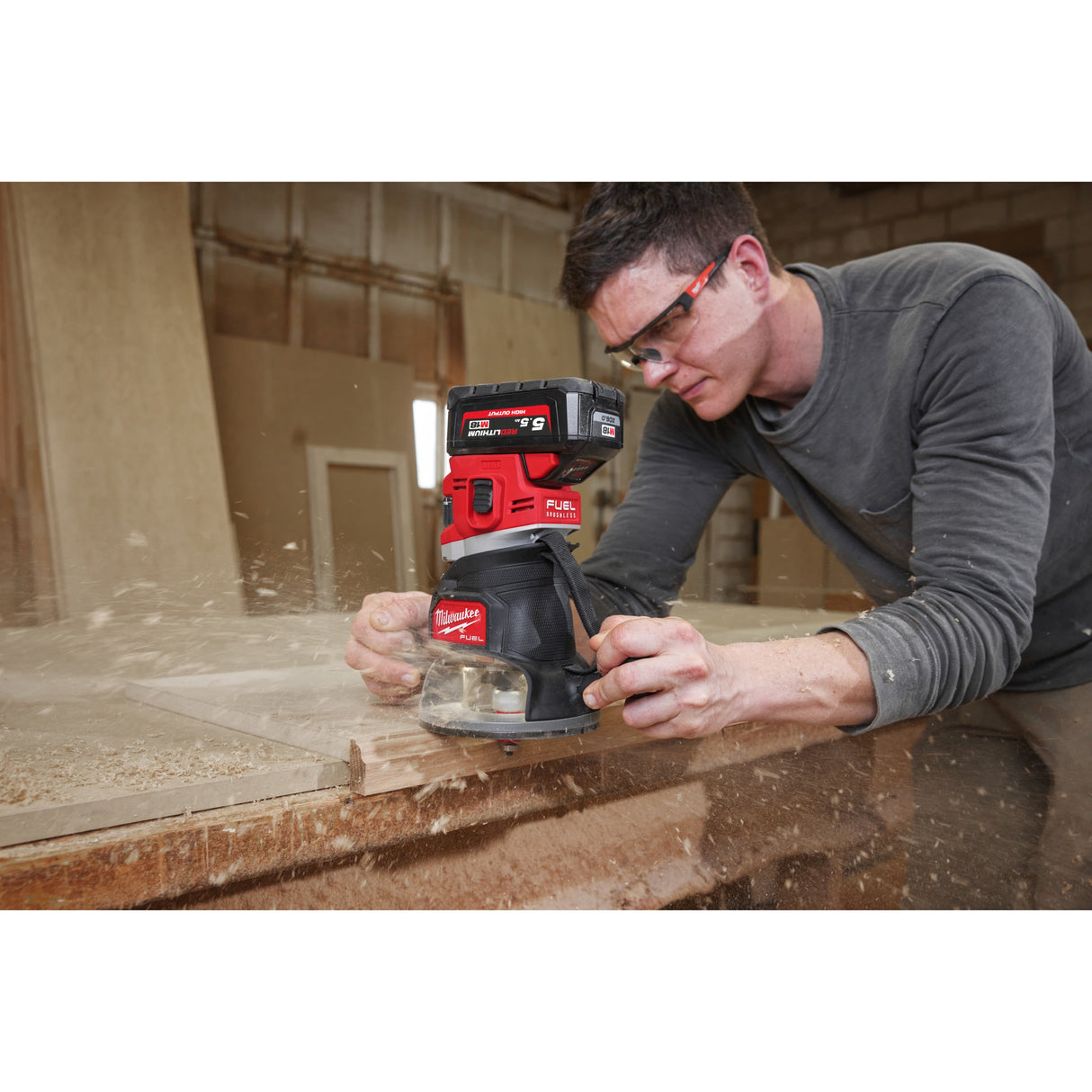 M18 FR12KIT Freză M18 FUEL™ 12 mm Milwaukee
