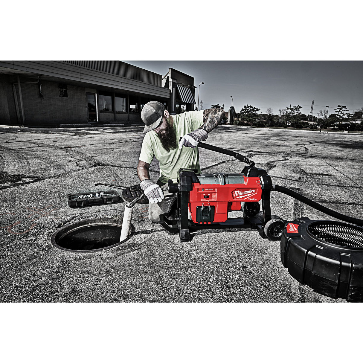 M18 FSSM Mașină de desfundat canalizări modulară M18 FUEL™ Milwaukee