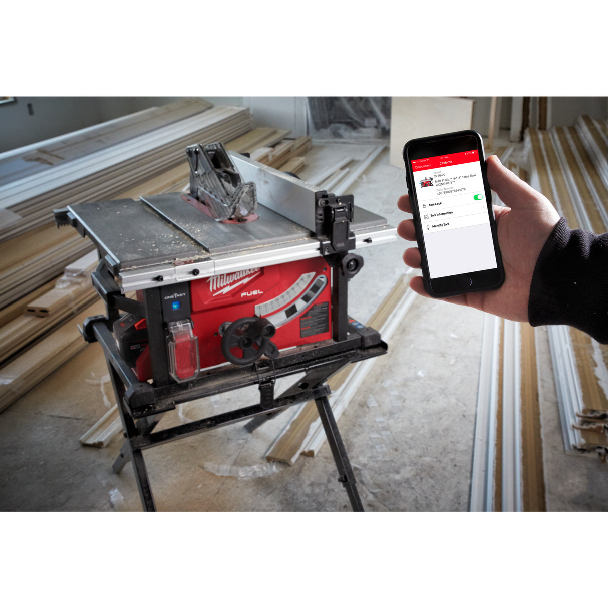 Milwaukee 4933499179 M18 FTS210-121B Fierăstrău cu masă M18 FUEL™ one-key™