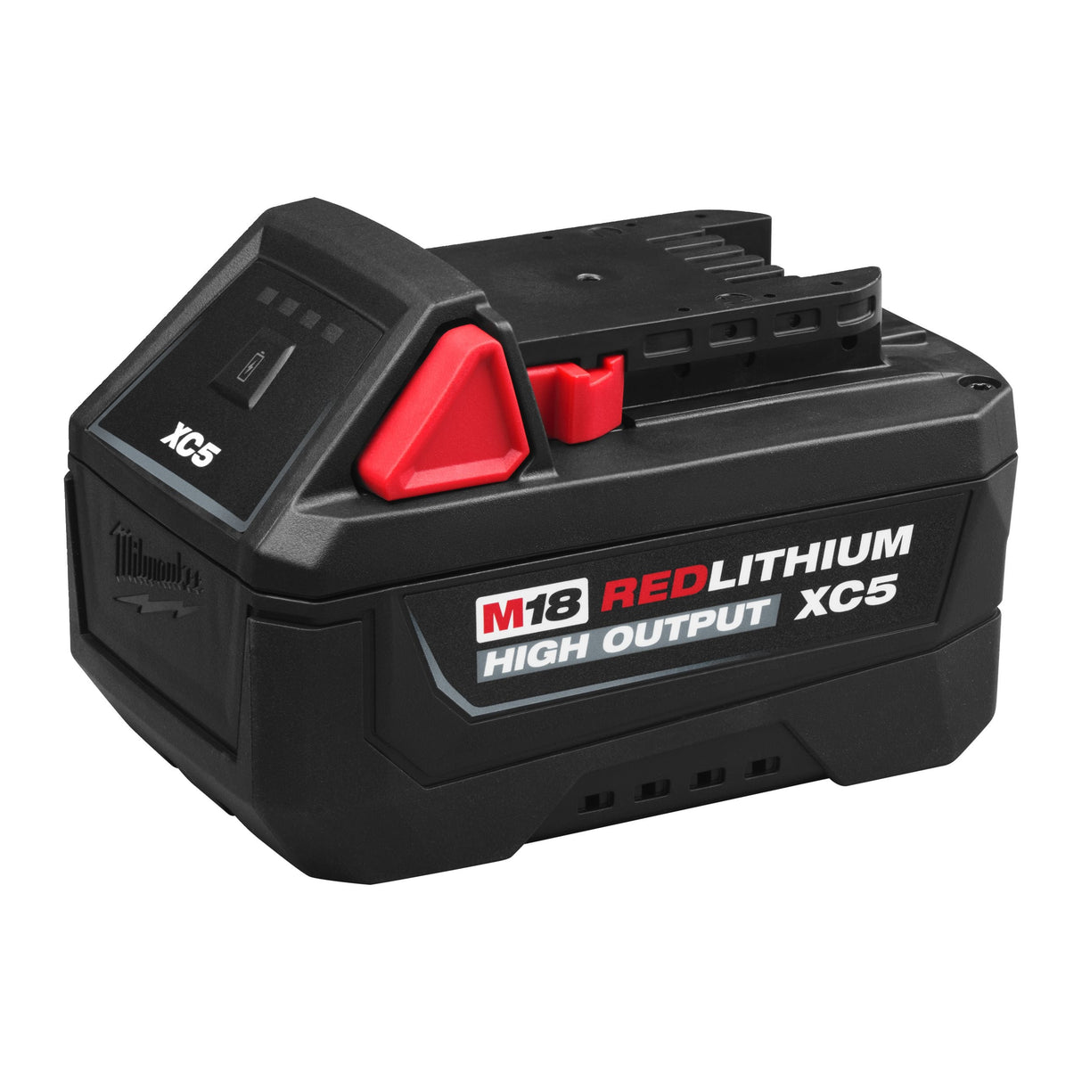 M18 HB5 Acumulator M18 HIGH OUTPUT 5,0 Ah Milwaukee - vedere laterala