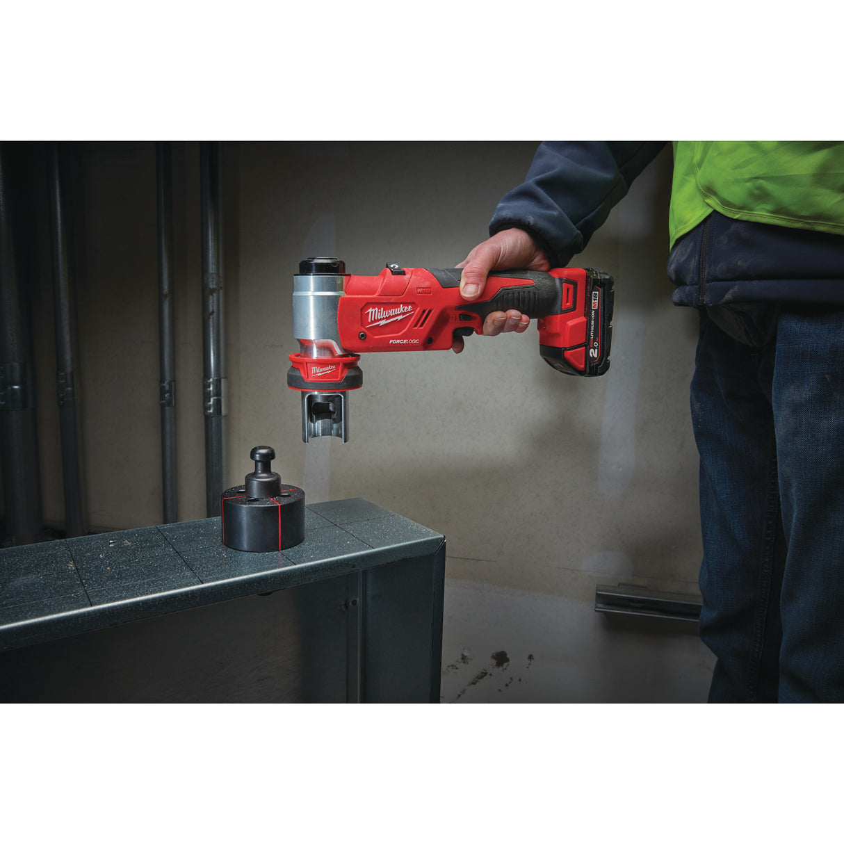 Milwaukee M18hkp-201c maș. ștanțat   4933451202