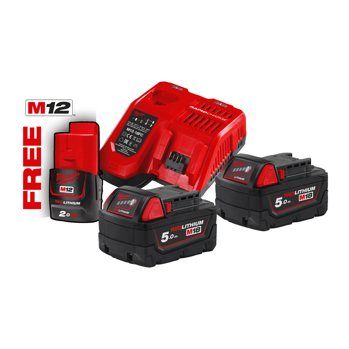 Milwaukee M18nrg-502 energy kit   4933459217