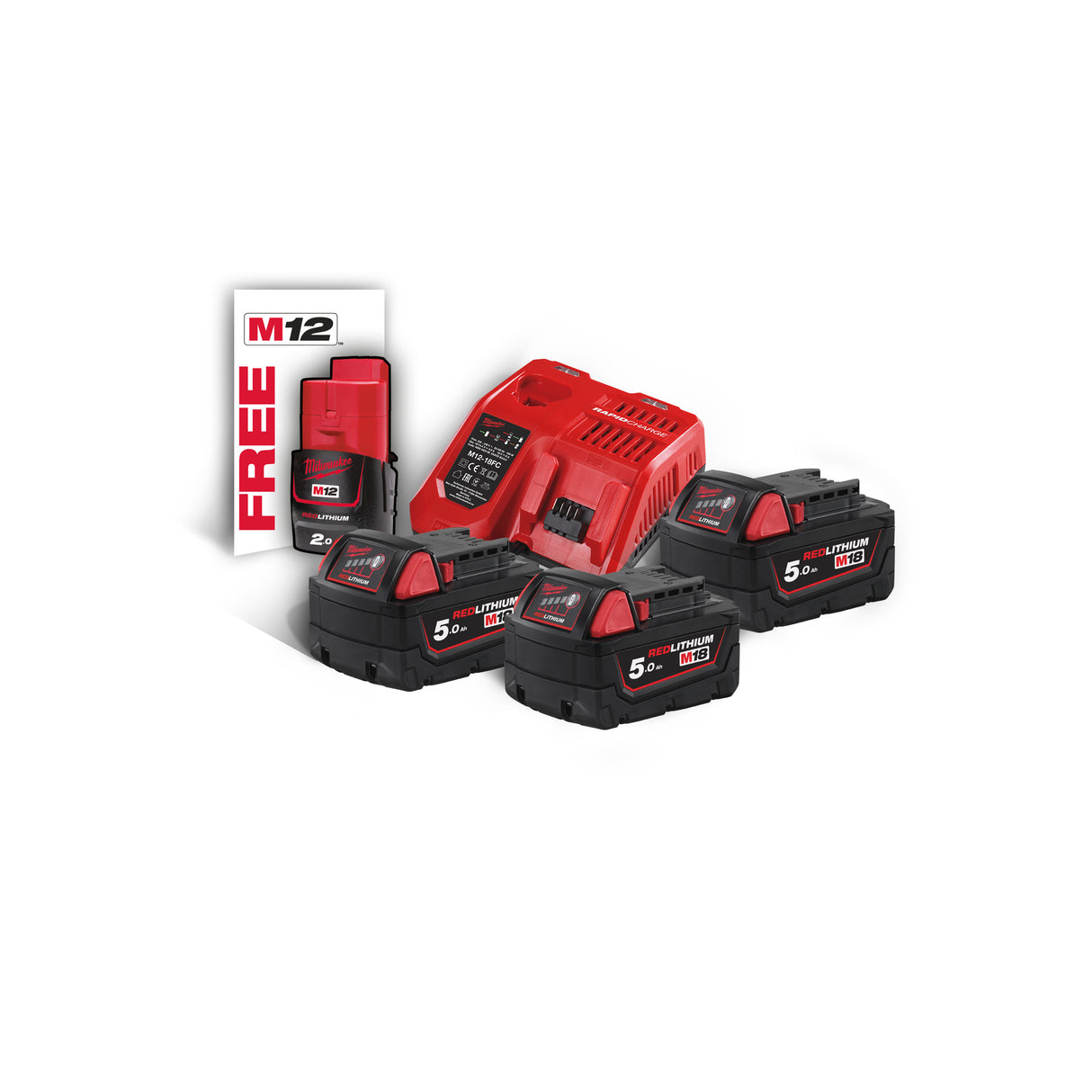 Milwaukee M18nrg-503 energy kit   4933451423