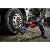 Milwaukee M18ONEFHIWF1D-121C Cheie de impact 1˝ ONE-KEY™ M18 FUEL™ cu mâner-D, cuplu ridicat, inel de fixare și gât lung 4933499251