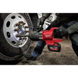 M18 ONEFHIWF1D Cheie de impact 1″ ONE-KEY™ M18 FUEL™ cu mâner-D, cuplu ridicat, inel de fixare și gât lung Milwaukee