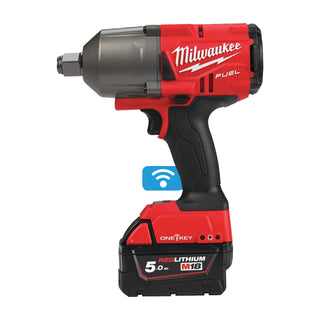 M18 ONEFHIWF34 Cheie de impact ¾″ ONE-KEY™ M18 FUEL™, cuplu ridicat și inel de fixare Milwaukee
