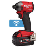 M18 ONEID2 Mașină de înșurubat cu impact ¼″ Hex M18 FUEL™ ONE-KEY™ Milwaukee