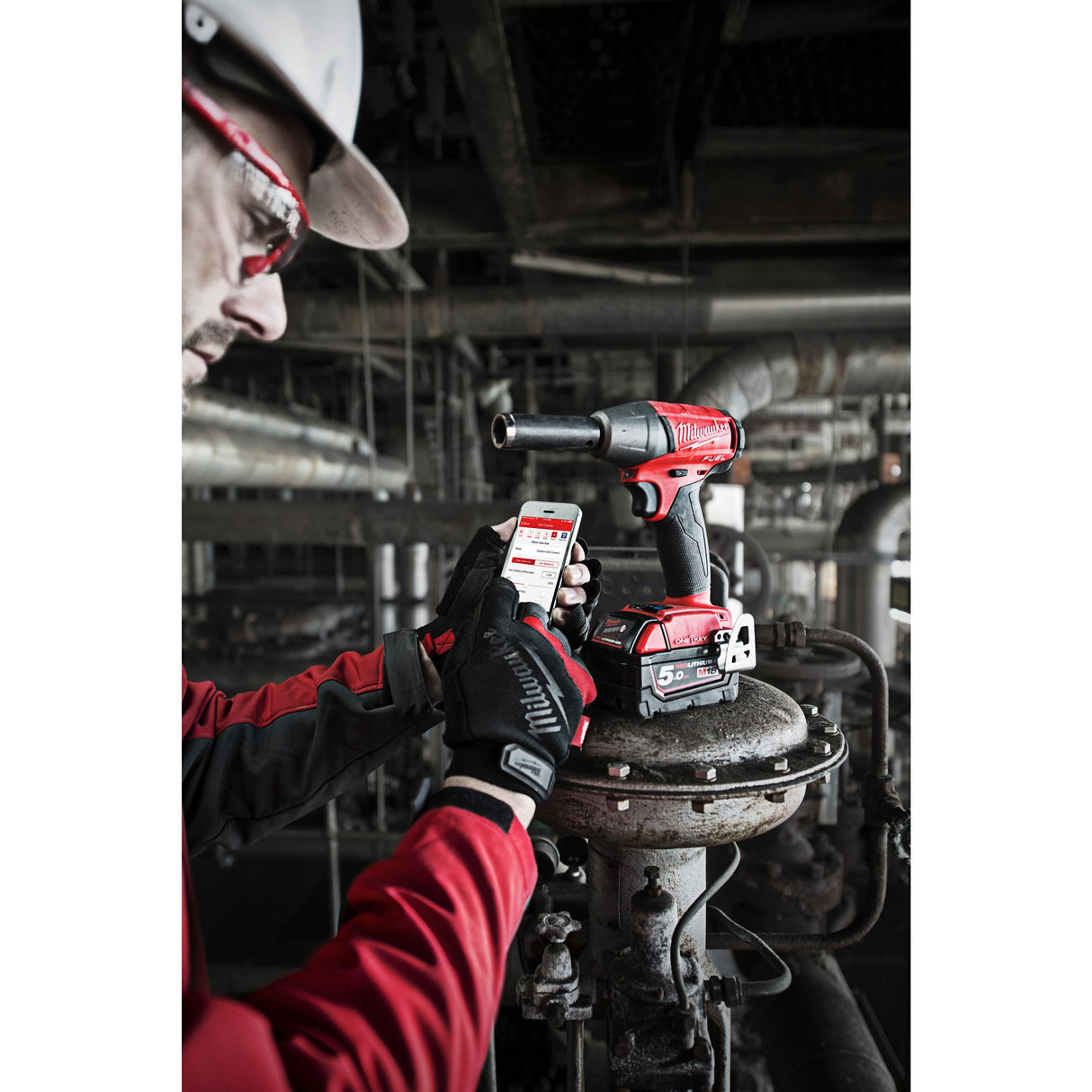 M18 ONEIWF12 Cheie de impact ½″ ONE-KEY™ M18 FUEL™ cu inel de fixare Milwaukee