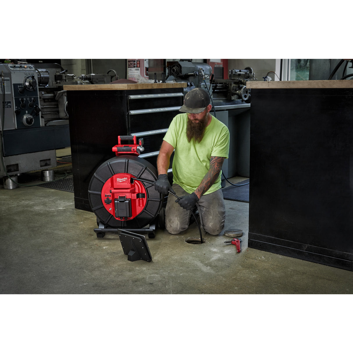 Milwaukee M18sic60schdr-0 cameră de inspecție canalizare M18™ 60 m, cap de cameră de 25 mm 4933493955