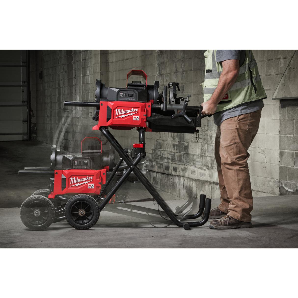 Milwaukee Mxf ptr2-601 dispozitiv de filetat țevi 2˝ mx FUEL™ one-key™﻿ 4933492100