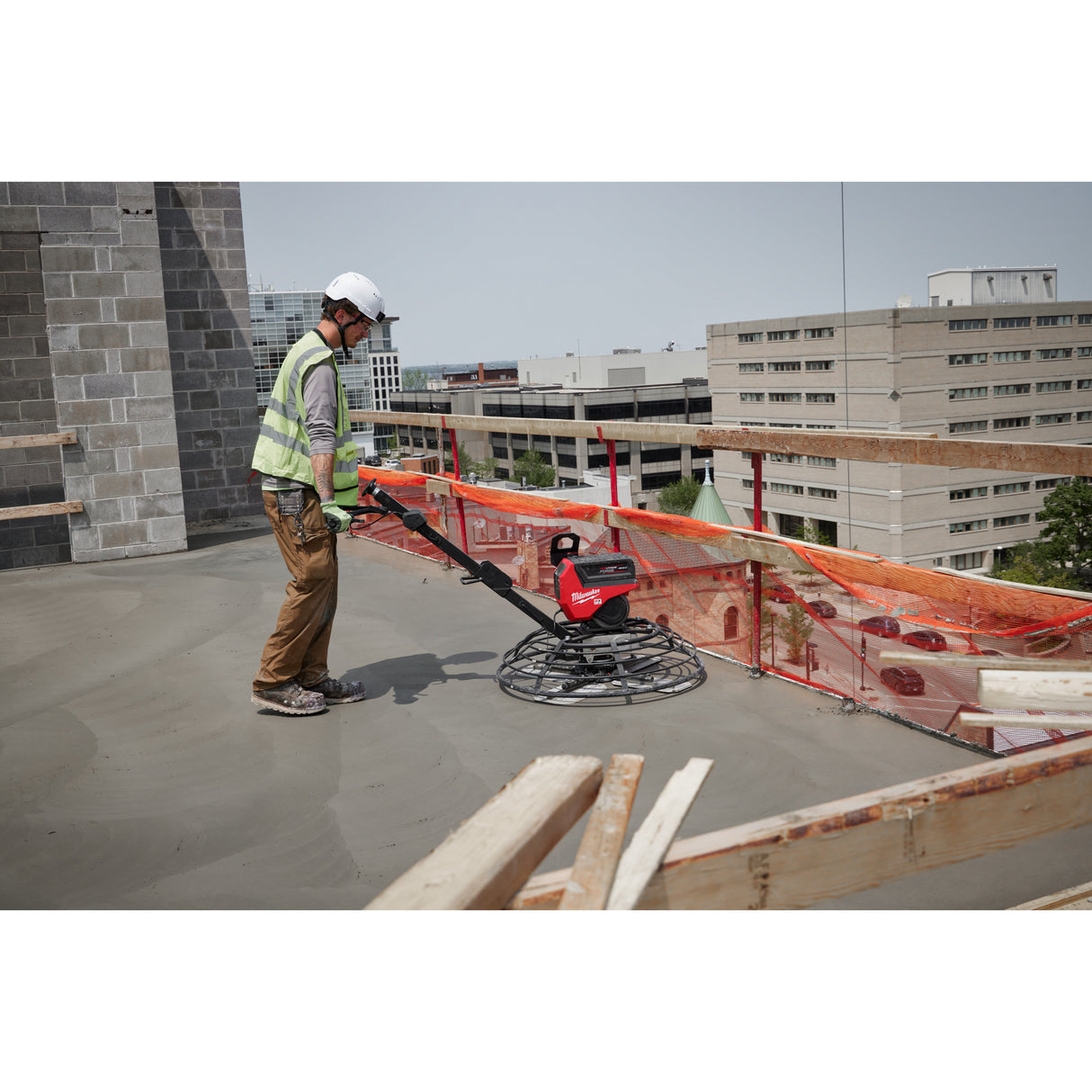 Milwaukee 4933498326 MXF WBT90-0 Mașină de finisat beton mx FUEL™ 900 mm