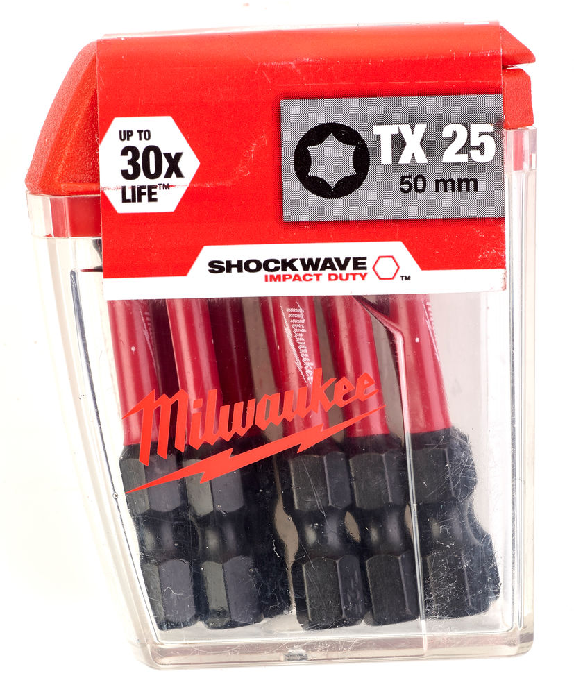 Biți TX pentru șurubelnițe SHOCKWAVE™ IMPACT DUTY Milwaukee