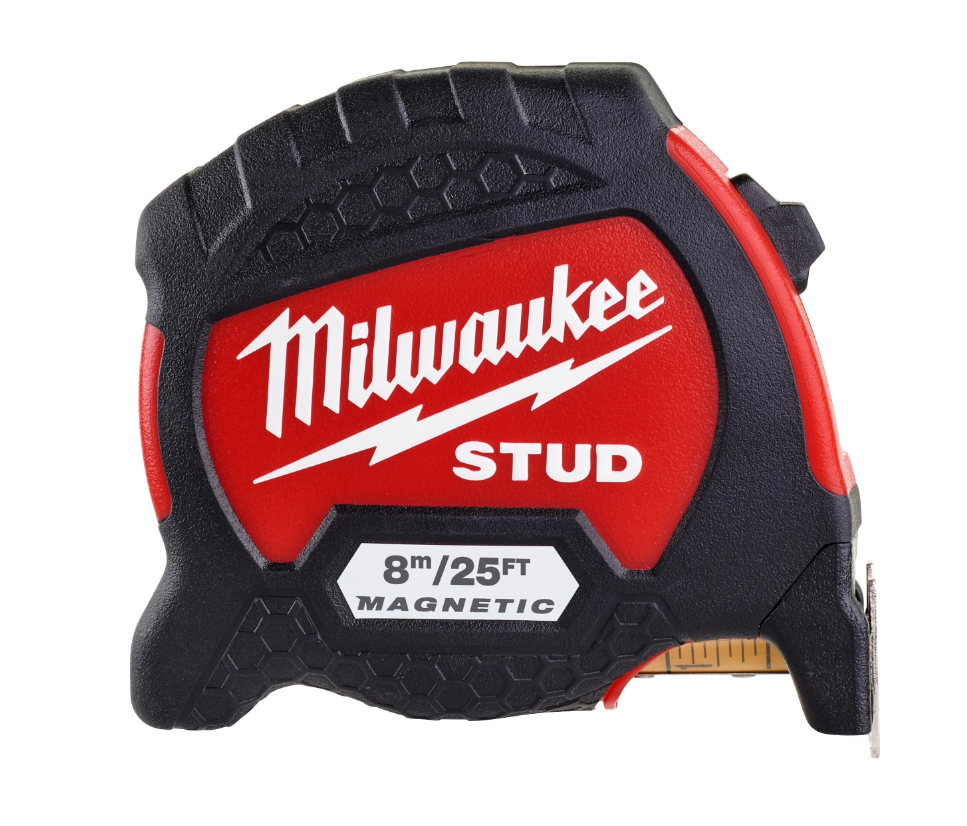 Ruletă Komelon UniGrip de 20 metri, ideală pentru măsurători precise în construcții și amenajări.