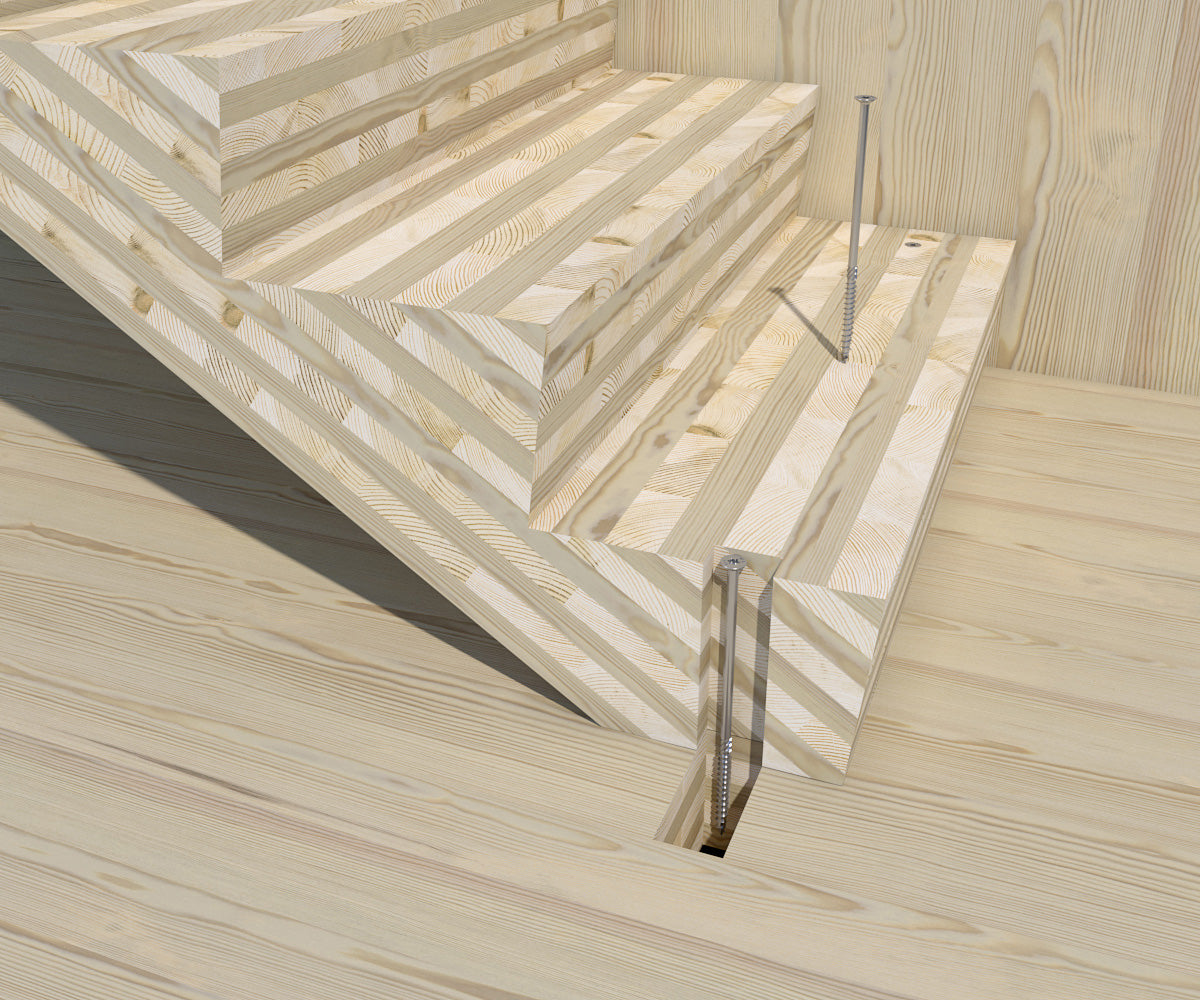 WKCS - Holzsurub cu cap înecat TX – UNIVERSAL CONSTRUCT