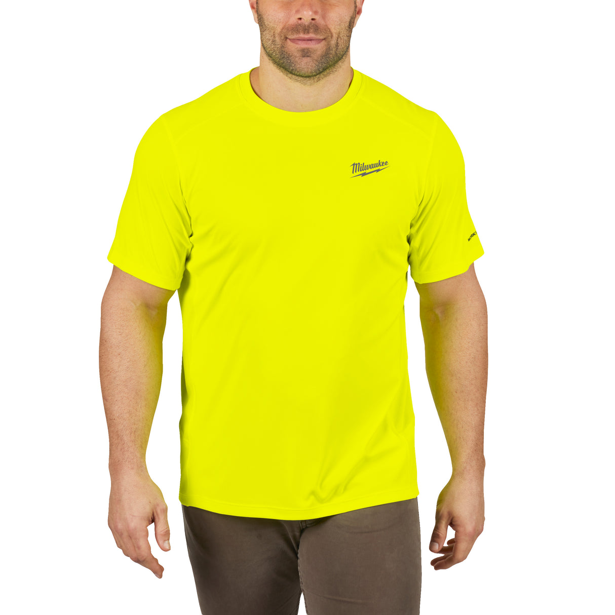 Milwaukee Wwssyl tricou tehnic galben 4932493077