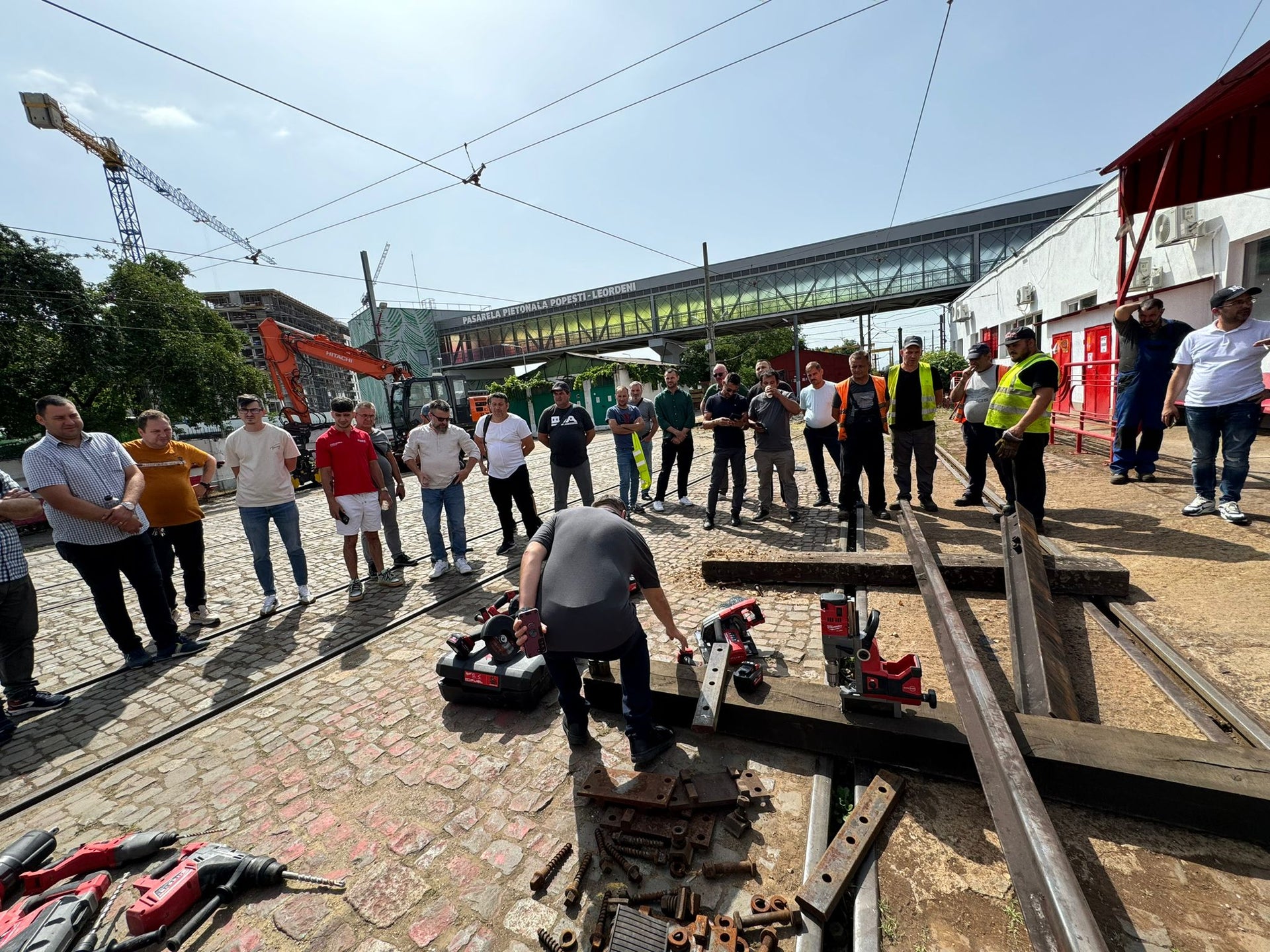 Experți Milwaukee direct pe șantierul tău