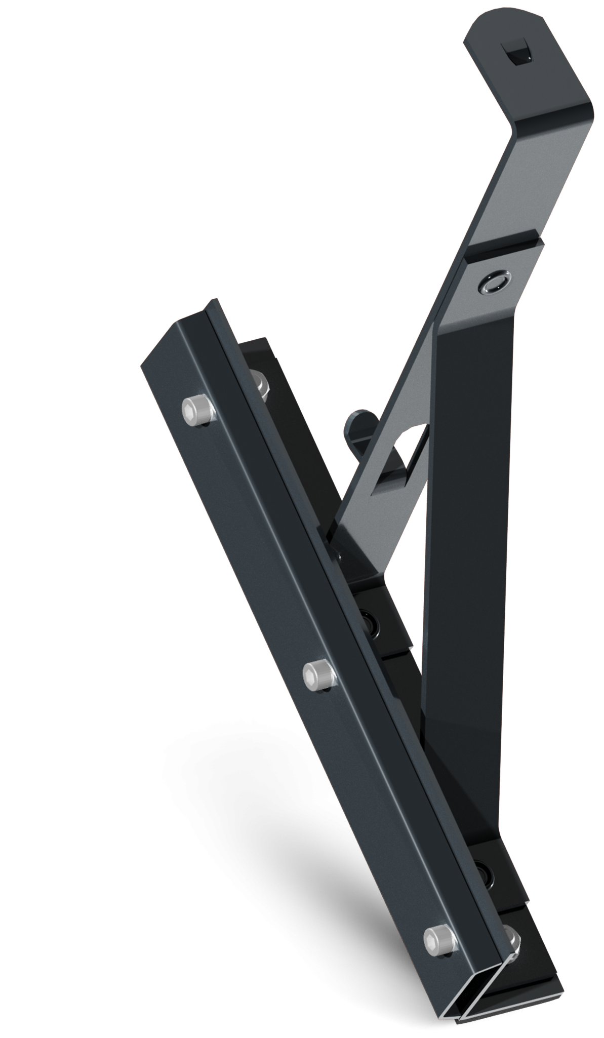 FIX METAL FLAT - Adaptor gratar opritor zapada, RAL 7016