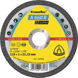 A 660 R Discuri debitare, 125 x 1 x 22,23 mm Drept