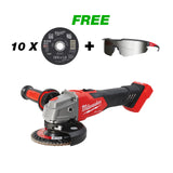 M18 FSAG125XB Polizor unghiular 125 mm cu frânare și comutator culisant M18 FUEL™ Milwaukee