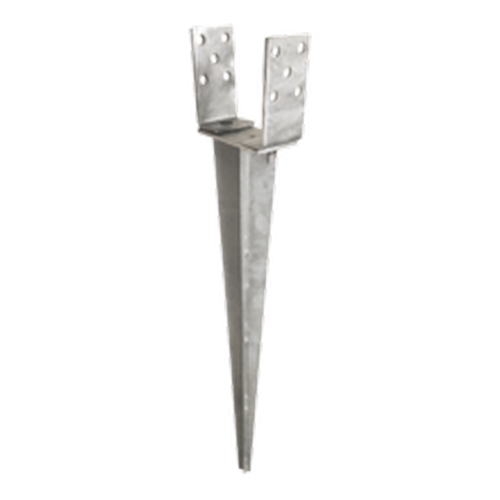 PSGR 0-120/700 Suport stâlp încastrat reglabil 0-120x65x700x2,0