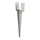 PSGR 0-120/700 Suport stâlp încastrat reglabil 0-120x65x700x2,0