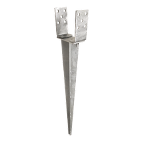 PSGR 0-120/700 Suport stâlp încastrat reglabil 0-120x65x700x2,0