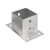 PSPN 70 Suport de stâlp ZNO 71x70x2,0 galvanizat la cald
