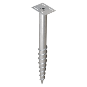 PWF 76/1000 Screw-in post base 76x1000x3,5
