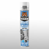 Spuma cu celule inchise, iarna, 700 ml, pentru pistol, Tiger