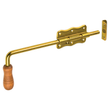 WRG 120  Zăvor poartă cu mâner de lemn 120x60x1,3 mm