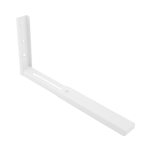 WSR 300 Consolă perete pentru cuptor cu microunde 220x300-460x4,5 albă  mm